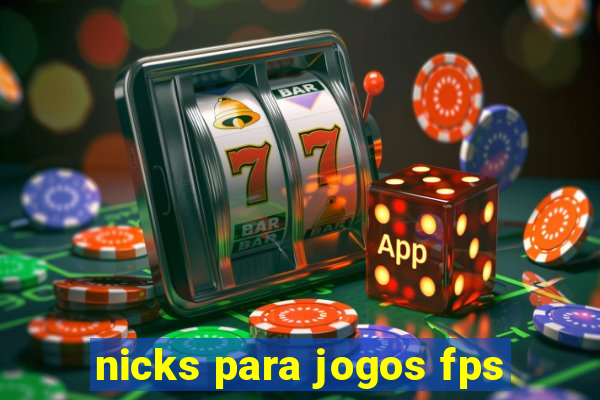 nicks para jogos fps